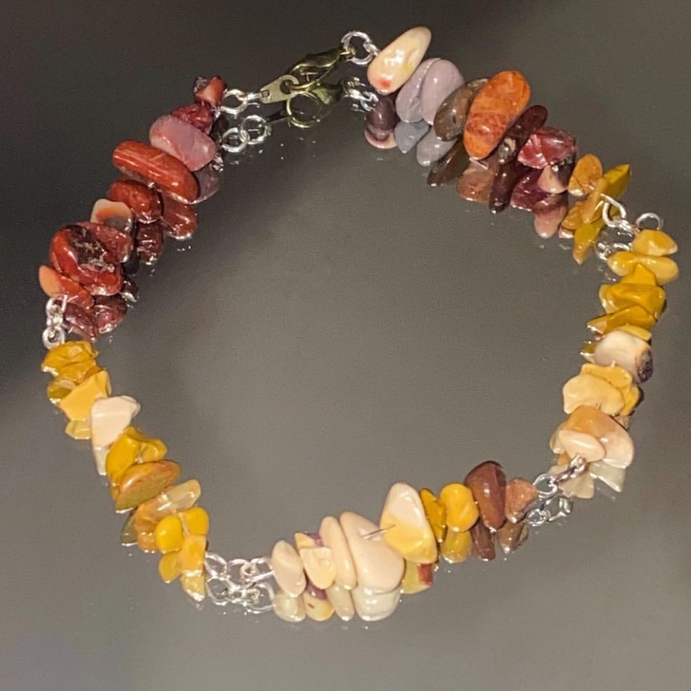 Mookaite Jasper bracelet